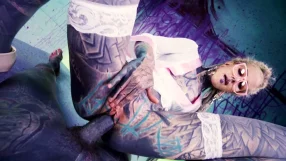 Anuskatzz Gets Anal Fucked   Face Fucked In The Graffiti Den